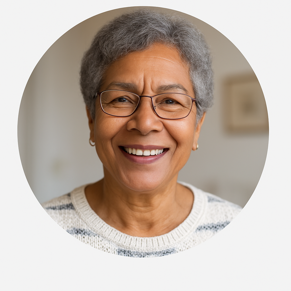 Margaret R. - 62 years